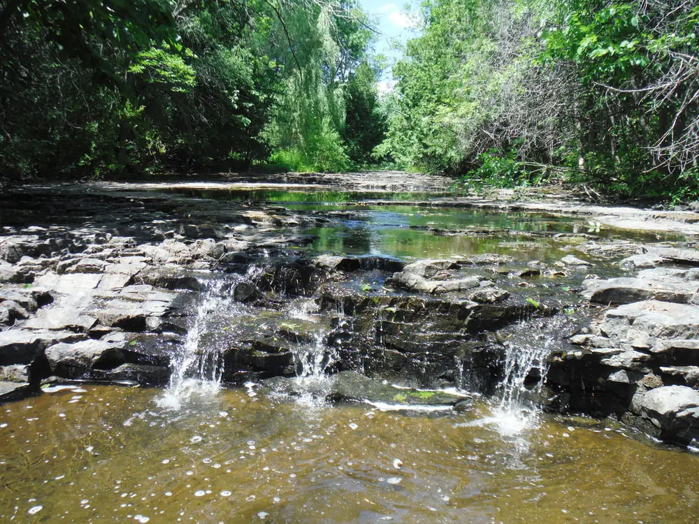 small waterfall